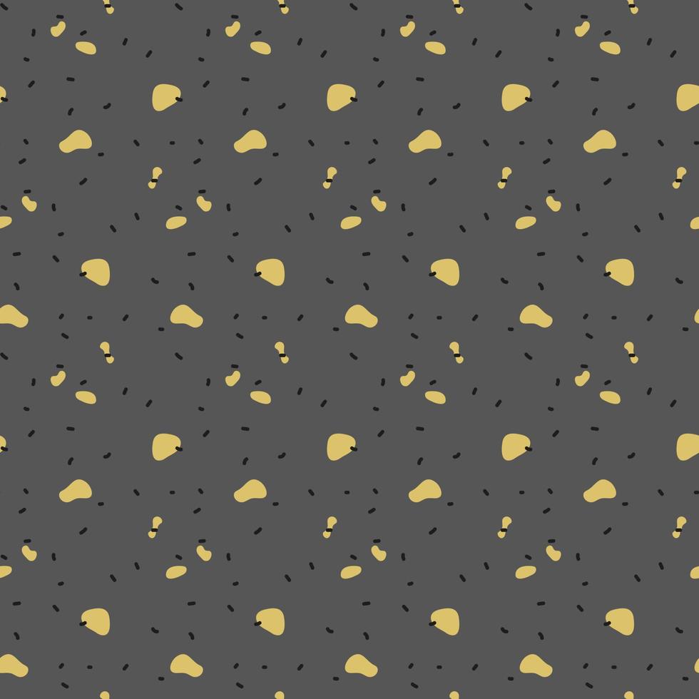 Abstract pattern. Gold and black Trendy pattern for wrapping paper, wallpapers, backgrounds. Vector seamless pattern