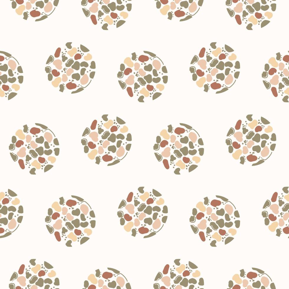Vector seamless pattern boho style. Abstract trendy pastel color pattern for print, fabrics, textiles, wallpapers.