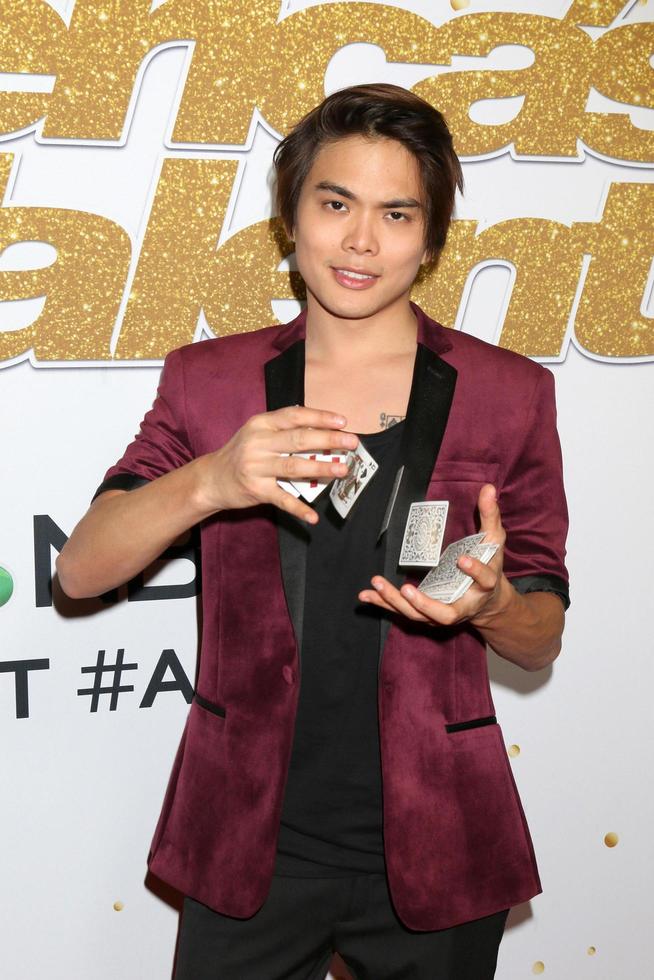 LOS ANGELES - AUG 14 - Shin Lim at the America s Got Talent Season 13 Live Show Red Carpet at the Dolby Theater on August 14, 2018 in Los Angeles, CA photo
