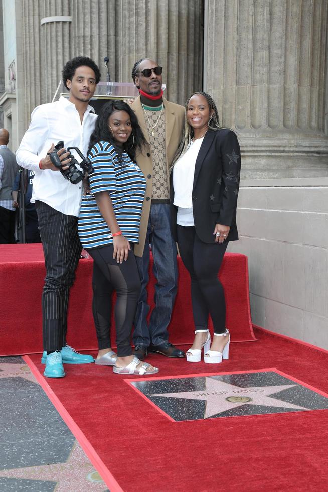 LOS ANGELES - NOV 19 - Snoop Dogg, Family at the Snoop Dogg Star Ceremony on the Hollywood Walk of Fame on November 19, 2018 in Los Angeles, CA photo