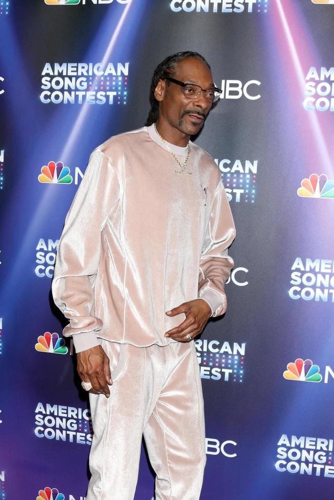 LOS ANGELES - APR 25 - Snoop Dogg at the America Song Contest Semi-finals Red Carpet at Universal Studios on April 25, 2022 in Universal City, CA photo