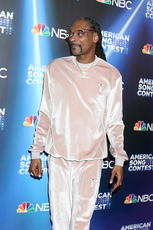 LOS ANGELES - APR 25 - Snoop Dogg at the America Song Contest Semi-finals Red Carpet at Universal Studios on April 25, 2022 in Universal City, CA photo