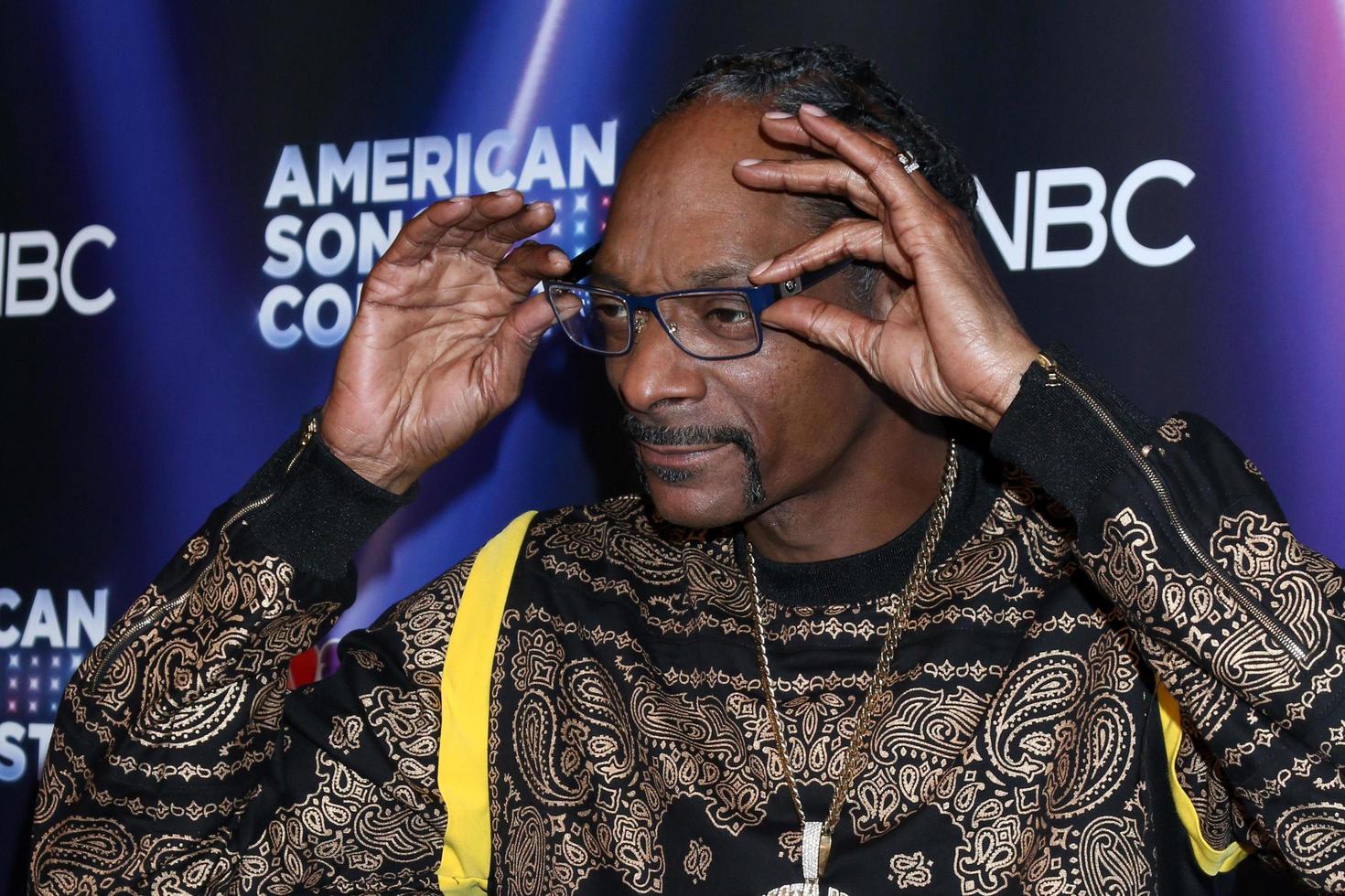 LOS ANGELES - MAR 21 - Snoop Dogg at the American Song Contest Live Show Red Carpet at Universal Back Lot on March 21, 2022 in Los Angeles, CA photo