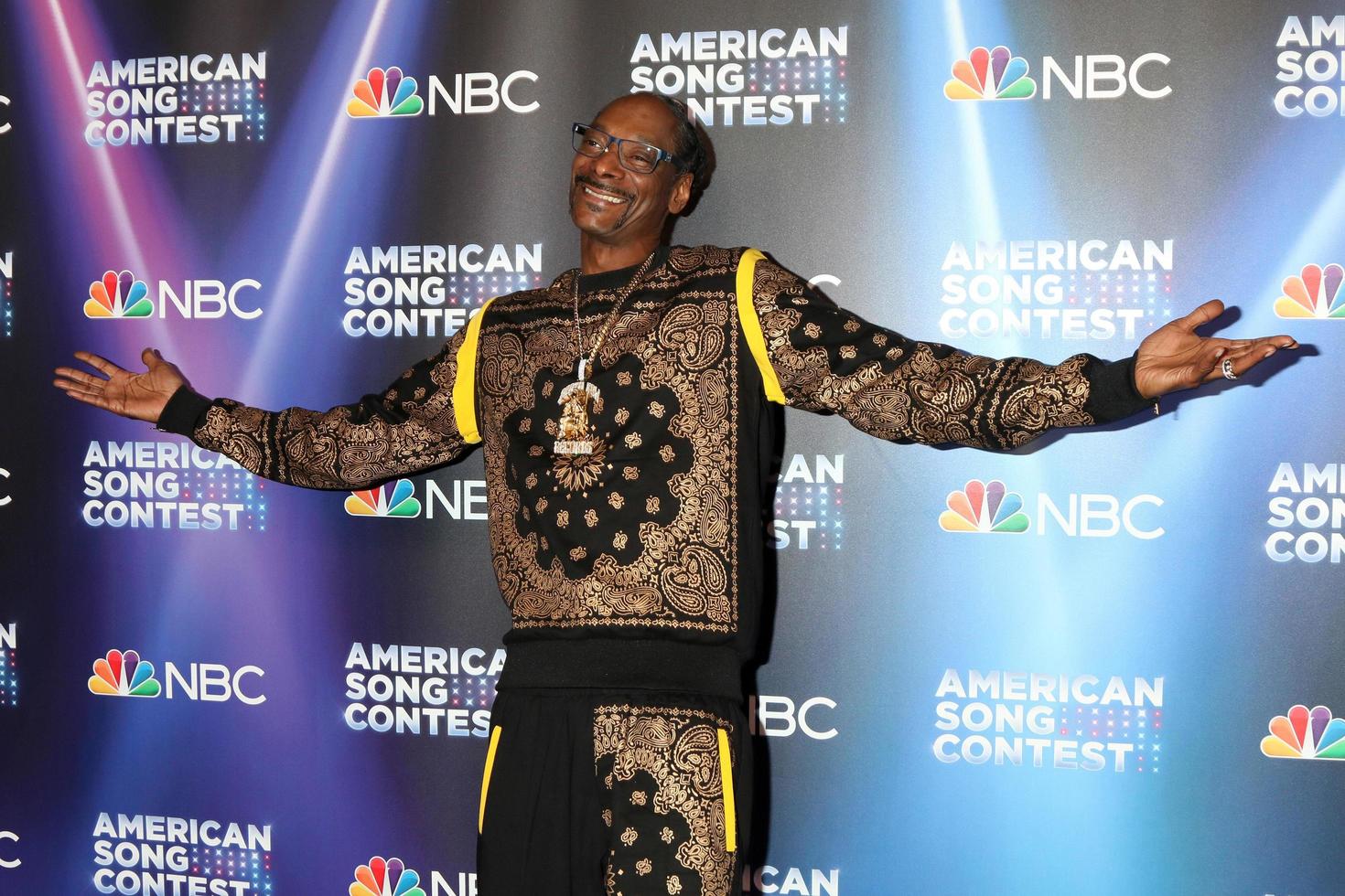LOS ANGELES - MAR 21 - Snoop Dogg at the American Song Contest Live Show Red Carpet at Universal Back Lot on March 21, 2022 in Los Angeles, CA photo