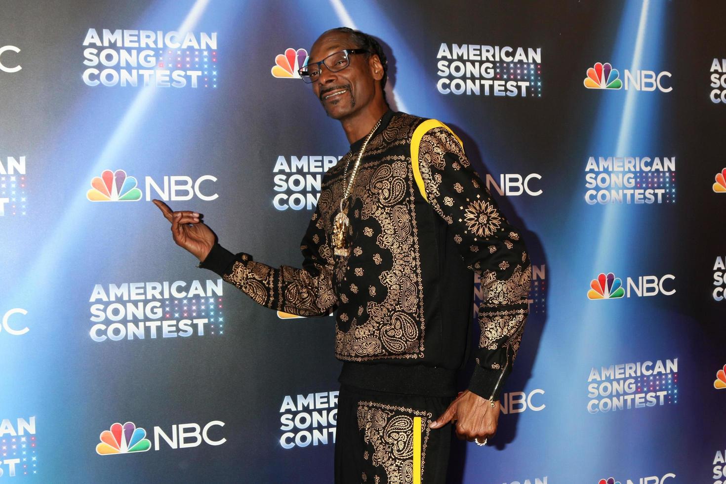 LOS ANGELES - MAR 21 - Snoop Dogg at the American Song Contest Live Show Red Carpet at Universal Back Lot on March 21, 2022 in Los Angeles, CA photo