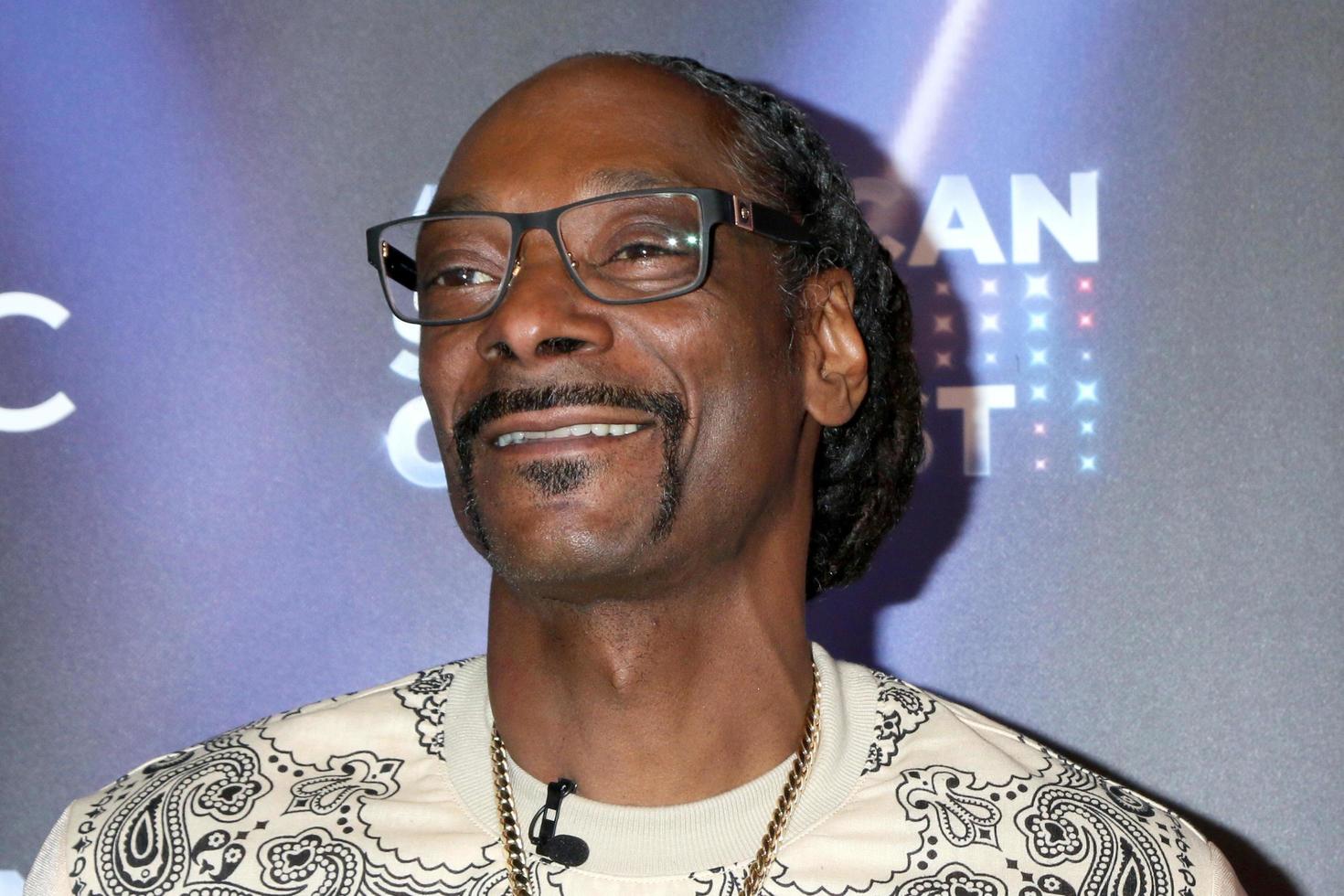 LOS ANGELES - APR 11 - Snoop Dogg at the American Song Contest Week 4 Red Carpet at Universal Studios on April 11, 2022 in Los Angeles, CA photo