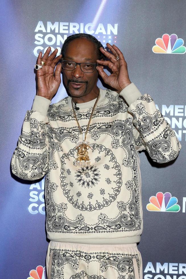 LOS ANGELES - APR 11 - Snoop Dogg at the American Song Contest Week 4 Red Carpet at Universal Studios on April 11, 2022 in Los Angeles, CA photo