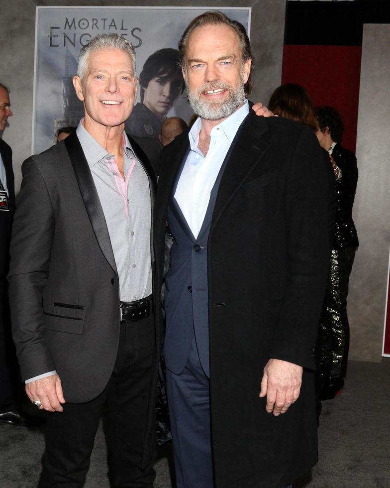 LOS ANGELES - DEC 5 - Stephen Lang, Hugo Weaving at the Mortal Engines Los Angeles Premiere at the Village Theater on December 5, 2018 in Westwood, CA photo