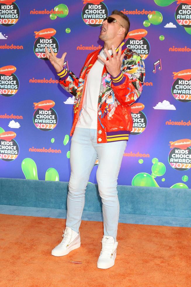 LOS ANGELES - APR 9 - Rob Gronkowski at the 2022 Kids Choice Awards at Barker Hanger on April 9, 2022 in Santa Monica, CA photo