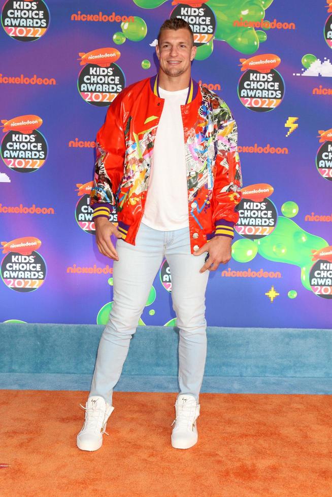LOS ANGELES - APR 9 - Rob Gronkowski at the 2022 Kids Choice Awards at Barker Hanger on April 9, 2022 in Santa Monica, CA photo
