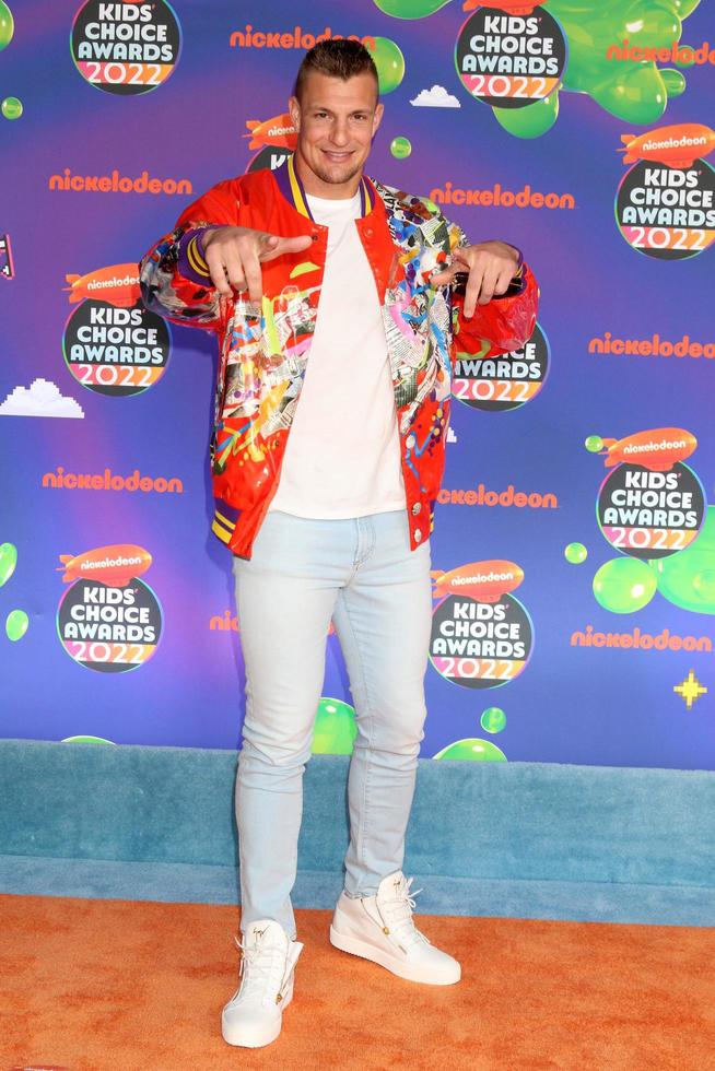 LOS ANGELES - APR 9 - Rob Gronkowski at the 2022 Kids Choice Awards at Barker Hanger on April 9, 2022 in Santa Monica, CA photo