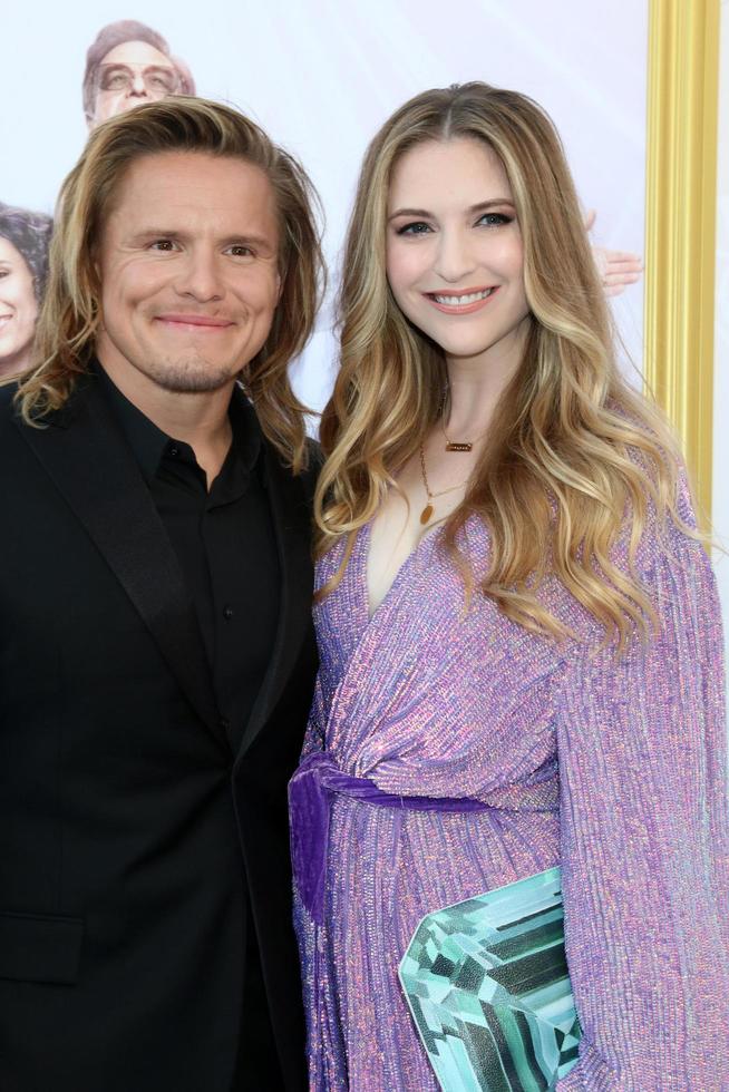 LOS ANGELES - JUL 25 - Tony Cavalero, Annie Cavalero at the The Righteous Gemstones Premiere Screening at the Paramount Theater on July 25, 2019 in Los Angeles, CA photo