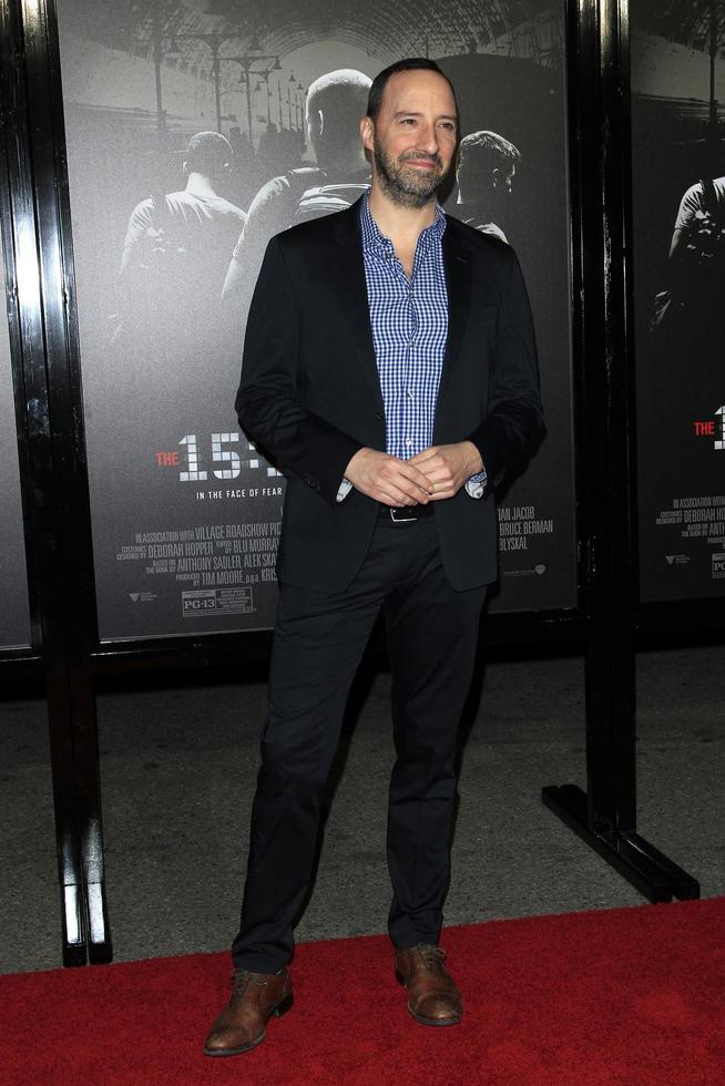 LOS ANGELES - FEB 5 - Tony Hale at the The 15 - 17 To Paris World Premiere at the Warner Brothers Studio on February 5, 2018 in Burbank, CA photo