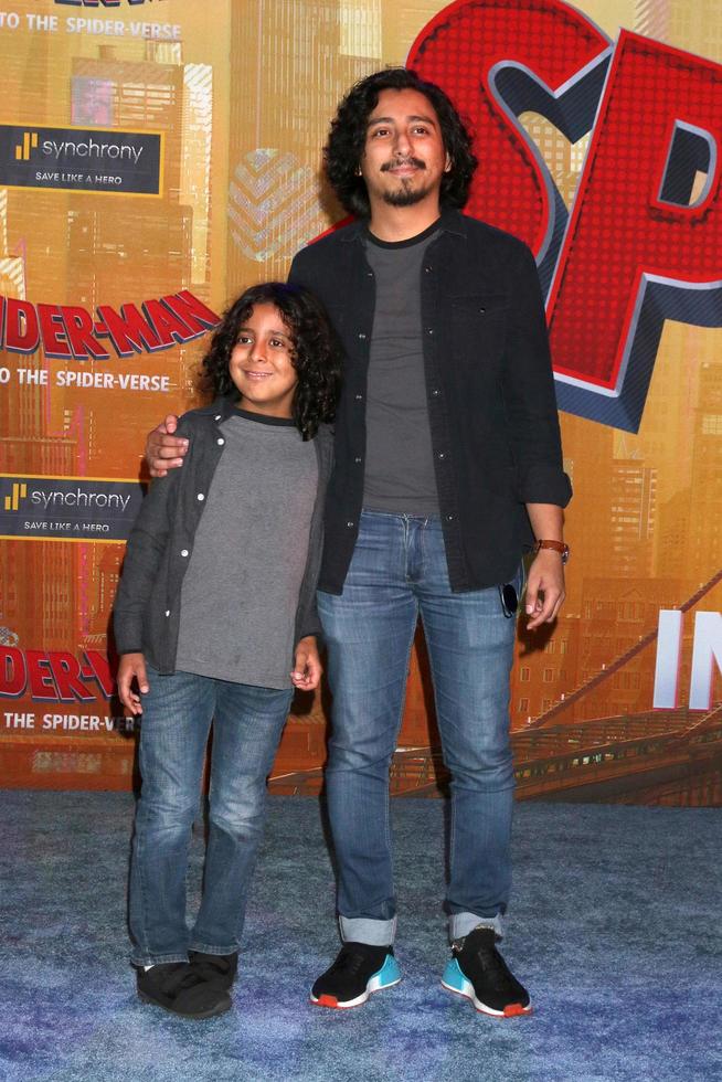 LOS ANGELES - DEC 1 - Tony Revolari, son at the Spider-Man - Into the Spider-Verse Premiere at the Village Theater on December 1, 2018 in Westwood, CA photo