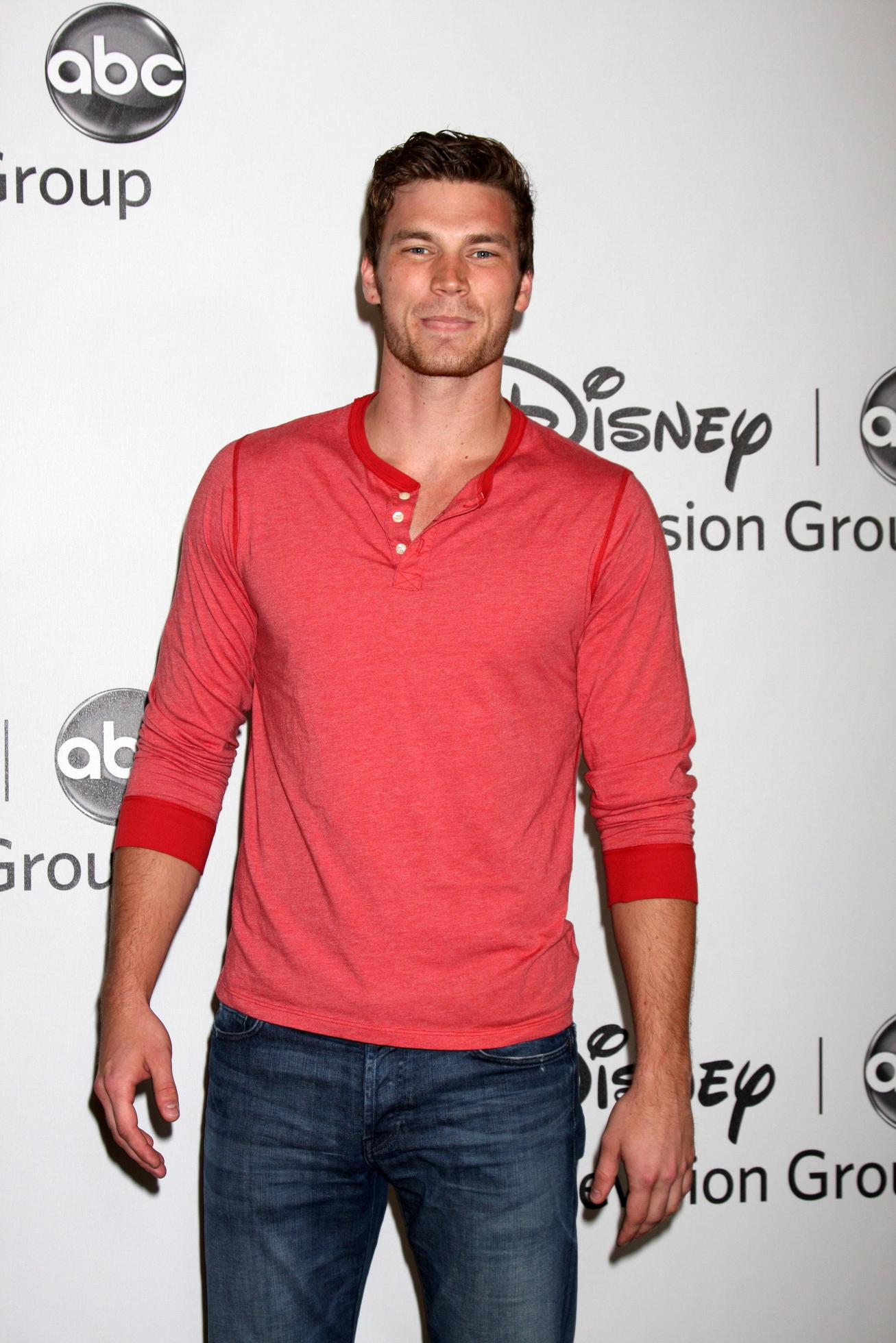 LOS ANGELES JUL 27 Derek Theler arrives at the ABC TCA Party Summer