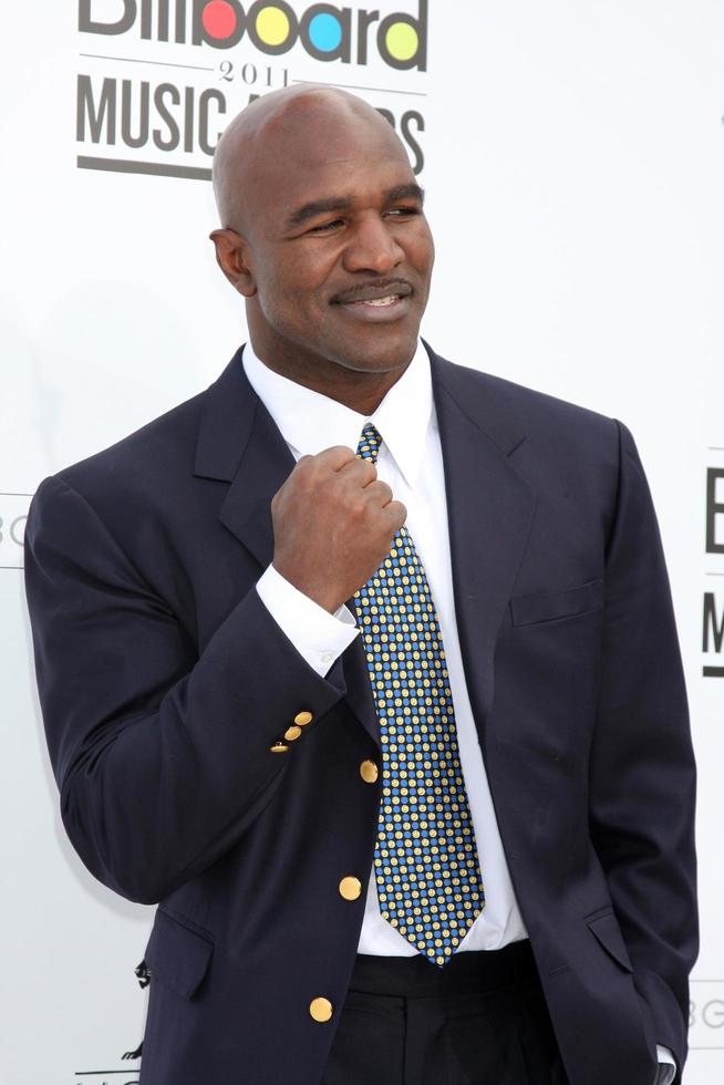 LAS VEGAS, MAY 22 - Evander Holyfield arriving at the 2011 Billboard Music Awards at MGM Grand Garden Arena on May 22, 2010 in Las Vegas, NV photo