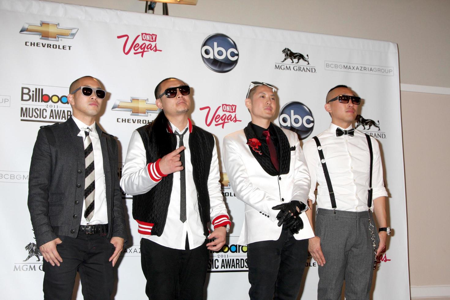 LAS VEGAS, MAY 22 - Far East Movement in the Press Room of the 2011 Billboard Music Awards at MGM Grand Garden Arena on May 22, 2010 in Las Vegas, NV photo