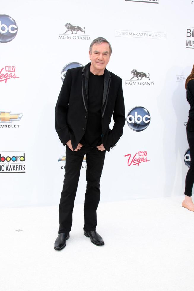 LAS VEGAS, MAY 22 - Neil Diamond arriving at the 2011 Billboard Music Awards at MGM Grand Garden Arena on May 22, 2010 in Las Vegas, NV photo