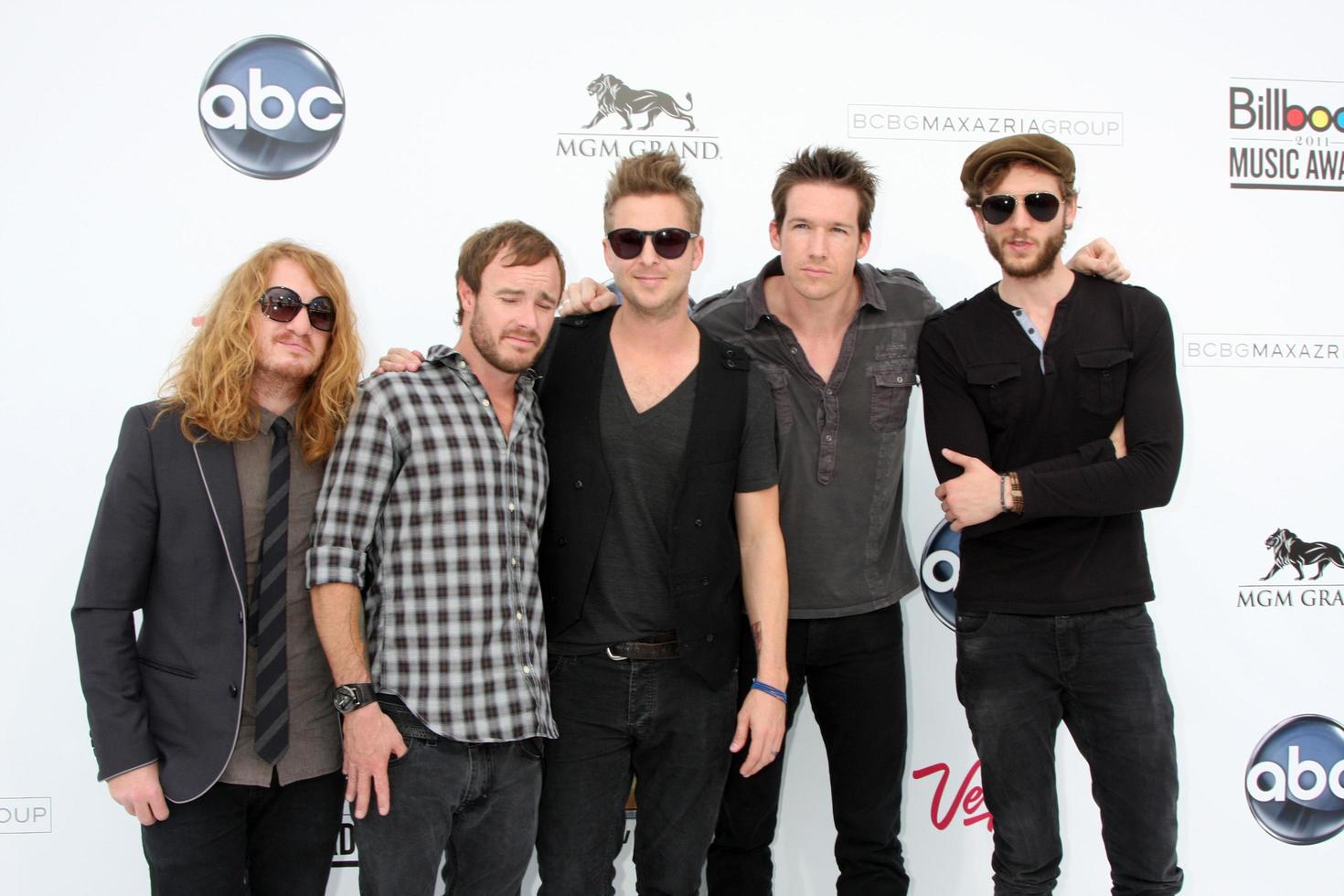 LAS VEGAS, MAY 22 - One Republic arriving at the 2011 Billboard Music Awards at MGM Grand Garden Arena on May 22, 2010 in Las Vegas, NV photo