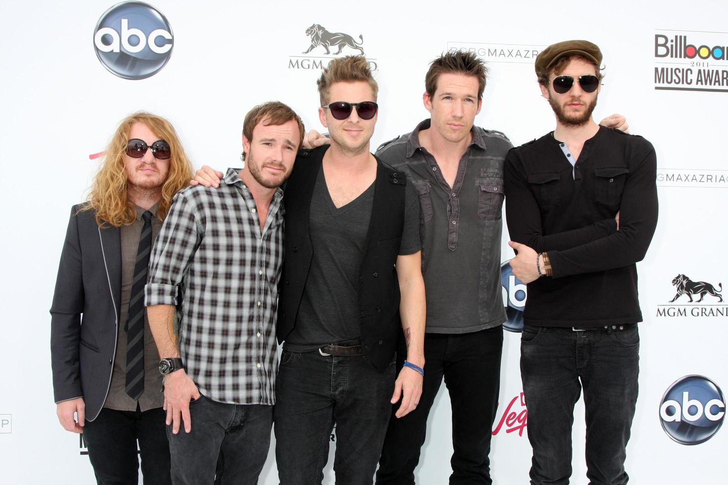 LAS VEGAS, MAY 22 - One Republic arriving at the 2011 Billboard Music Awards at MGM Grand Garden Arena on May 22, 2010 in Las Vegas, NV photo