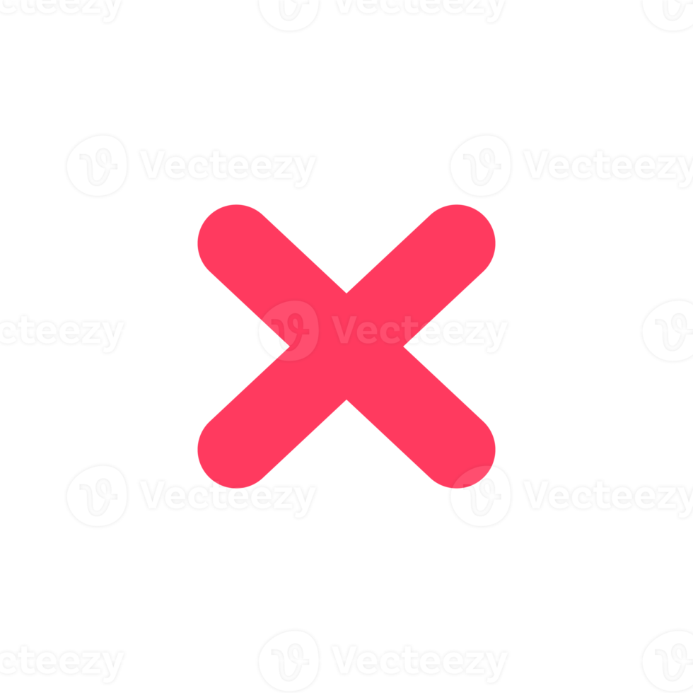 red cross icon for things that should not be done or forbidden png