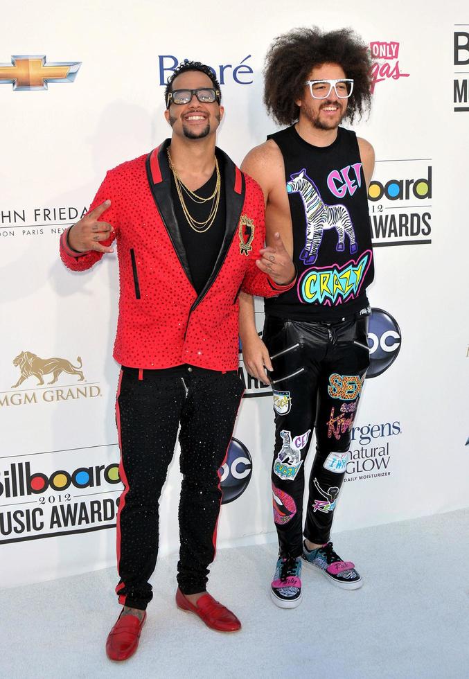 LAS VEGAS, MAY 20 - LMAFO arrives at the 2012 Billboard Awards at MGM Garden Arena on May 20, 2012 in Las Vegas, NV photo