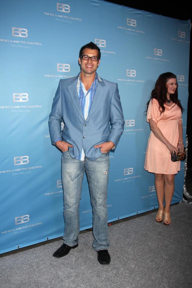 LOS ANGELES, MAR 10 - Brendon Villegas arrives at the Bold and Beautiful 25th Anniversary Party at the Perch Resturant on March 10, 2012 in Los Angeles, CA photo