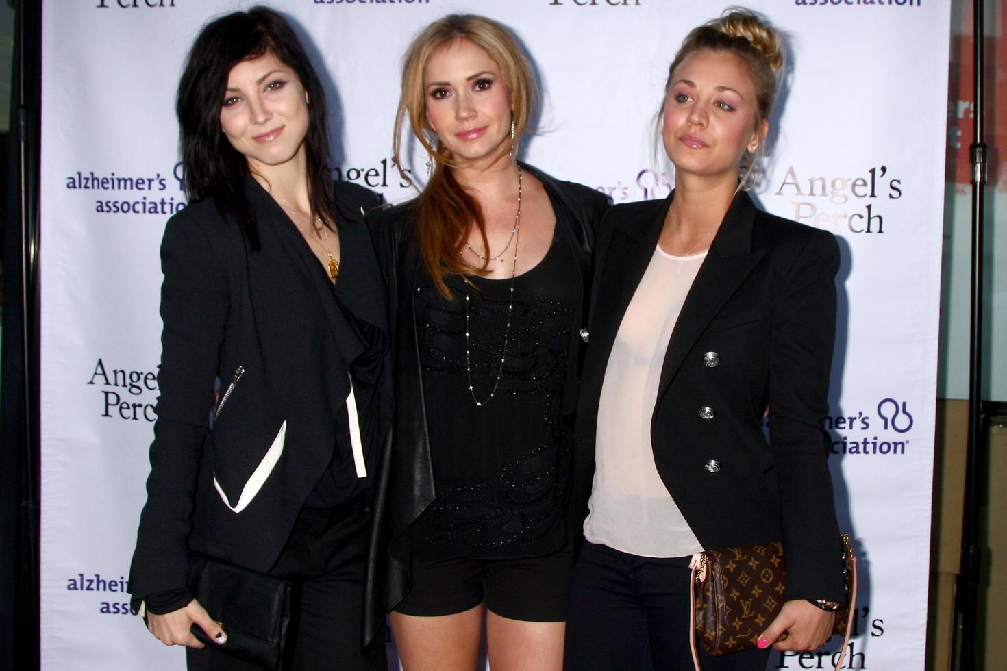 LOS ANGELES, JUL 17 - Bree Cuoco, Ashley Jones, Kaley Cuoco arrives at the Angel s Perch West Coast Premiere at the Laemmle s Royal Theater on July 17, 2013 in Los Angeles, CA photo