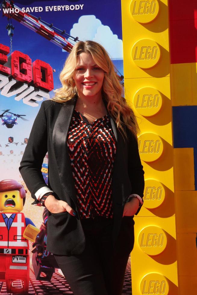 LOS ANGELES, FEB 1 - Busy Philipps at the Lego Movie Premiere at Village Theater on February 1, 2014 in Westwood, CA photo