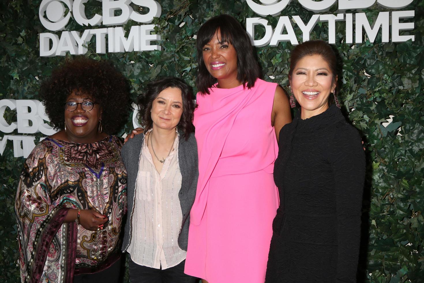 LOS ANGELES, OCT 10 - Sheryl Underwood, Sara Gilbert, Aisha Tyler, Julie Chen at the CBS Daytime 1 for 30 Years Exhibit Reception at the Paley Center For Media on October 10, 2016 in Beverly Hills, CA photo