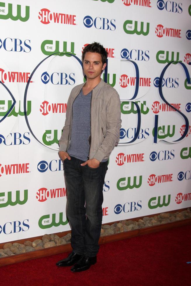 LOS ANGELES, AUG 3 - Thomas Dekker arriving at the CBS TCA Summer 2011 All Star Party at Robinson May Parking Garage on August 3, 2011 in Beverly Hills, CA photo