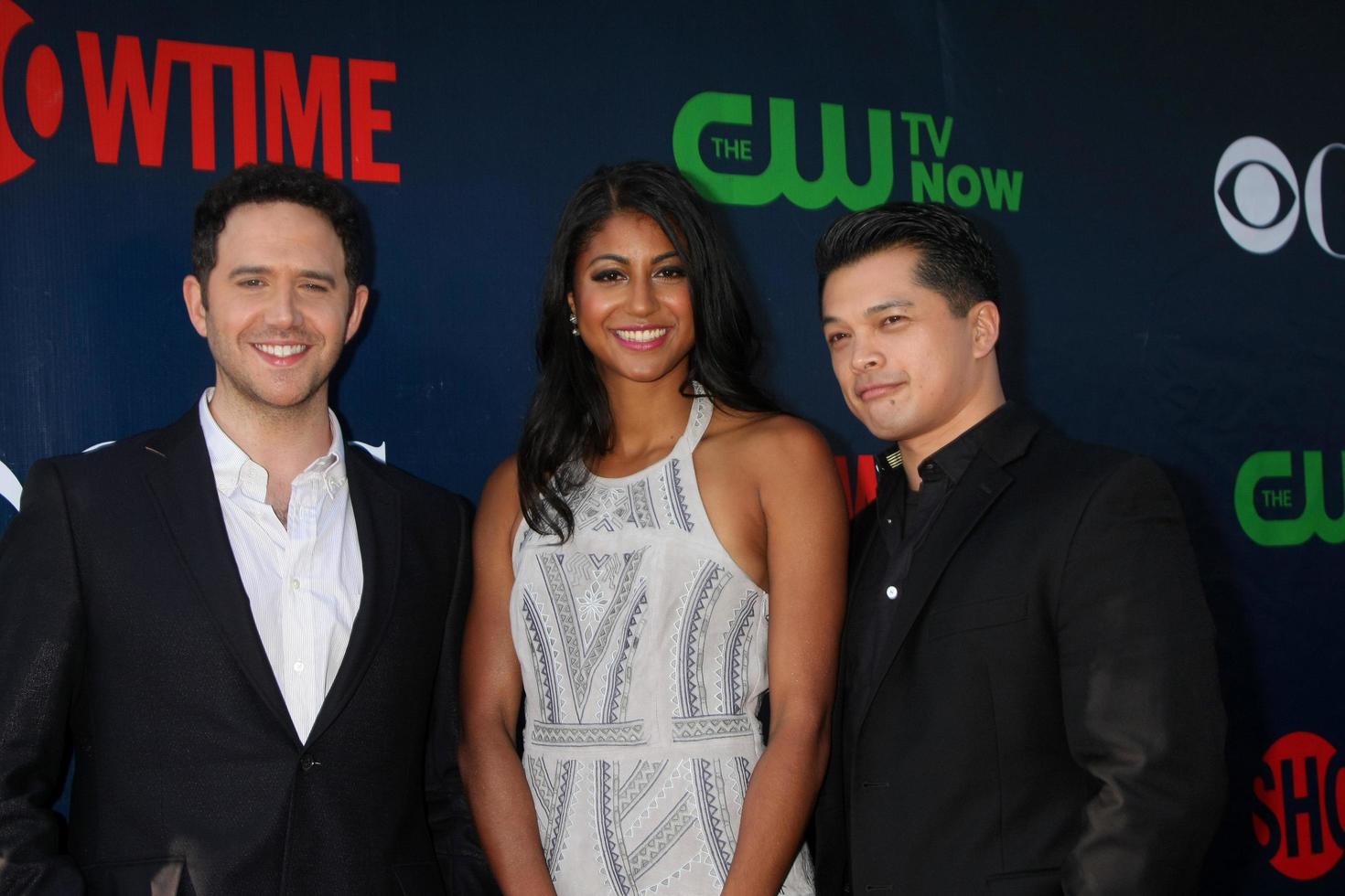LOS ANGELES, AUG 10 - Santino Fontana, Vella Lovell, Vincent Rodriguez III at the CBS TCA Summer 2015 Party at the Pacific Design Center on August 10, 2015 in West Hollywood, CA photo