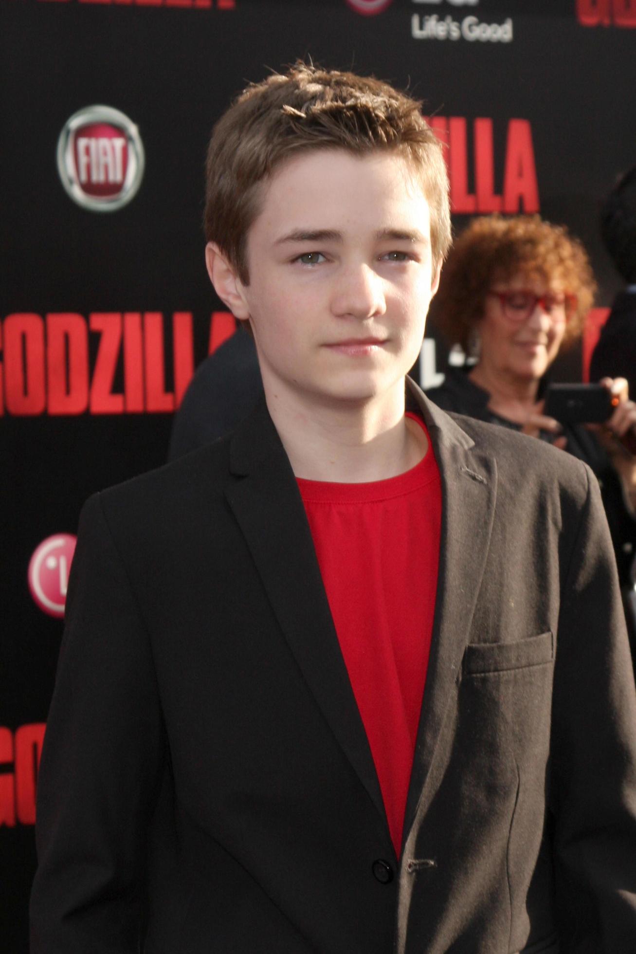 LOS ANGELES, MAY 8 - CJ Adams at the Godzilla Premiere at Dolby Theater