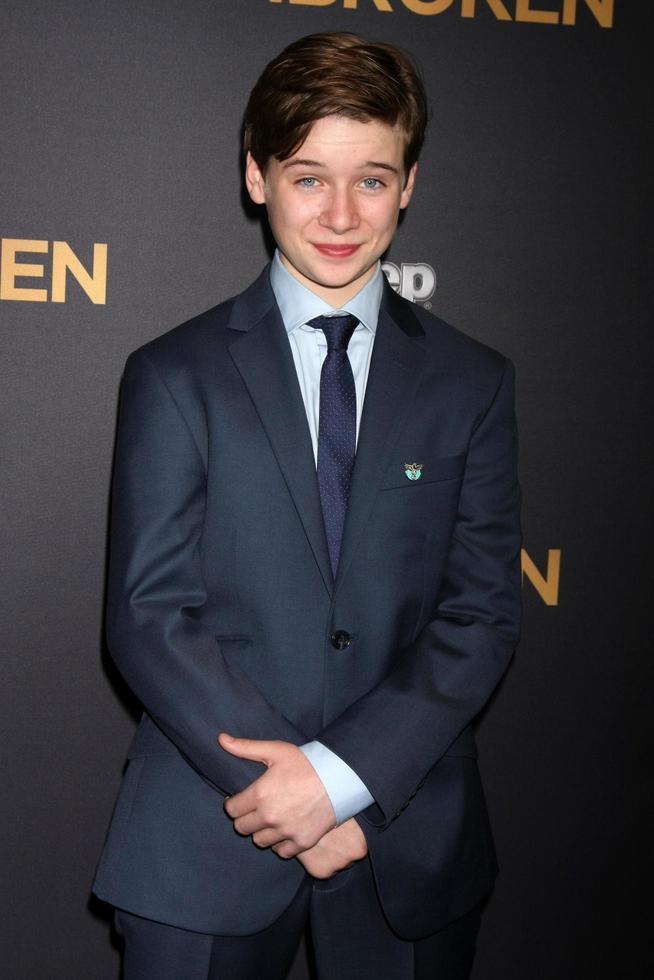 LOS ANGELES, DEC 15 - C J Valleroy at the Unbroken , Los Angeles Premiere at the Dolby Theater on December 15, 2014 in Los Angeles, CA photo