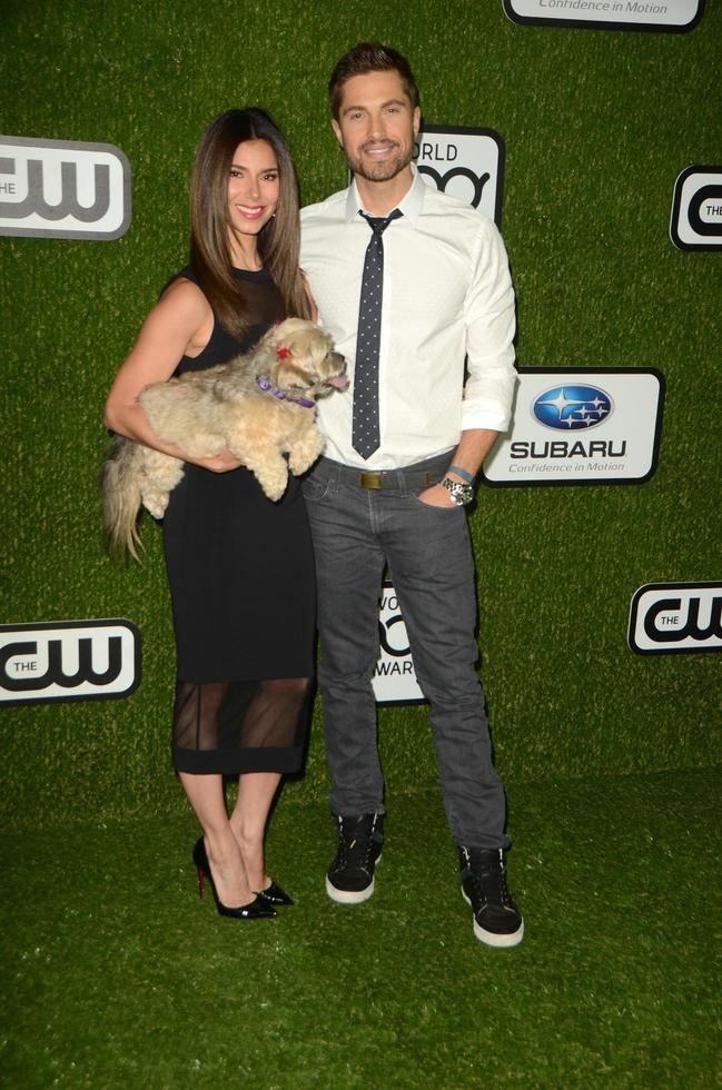 vlos angeles, 9 de enero - roselyn sanchez, eric winter at the the cw world dog awards at the barker hanger el 9 de enero de 2016 en santa monica, ca foto