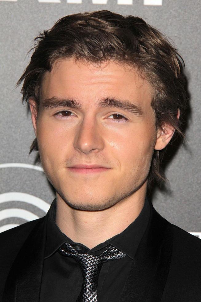 LOS ANGELES, OCT 18 - Callan McAuliffe at the Dignity Gala and Launch of Redlight Traffic App at Beverly Hilton Hotel on October 18, 2013 in Beverly Hills, CA photo