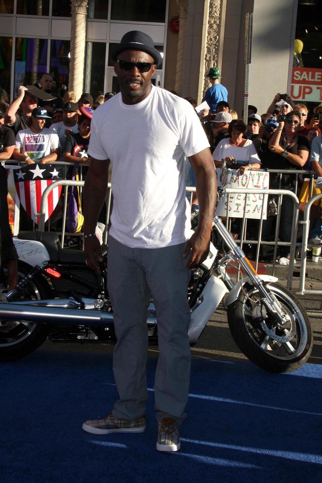 LOS ANGELES, JUL 19 - Idris Elba arriving at the Captain America - The First Avenger Premiere at El Capitan Theater on July 19, 2011 in Los Angeles, CA photo