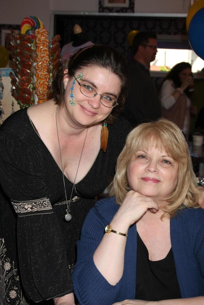 LOS ANGELES, NOV 5 - Dominique Heffley and mother arrives at the YOU AND ME Book Party at SweetHarts on November 5, 2011 in Sherman Oaks, CA photo