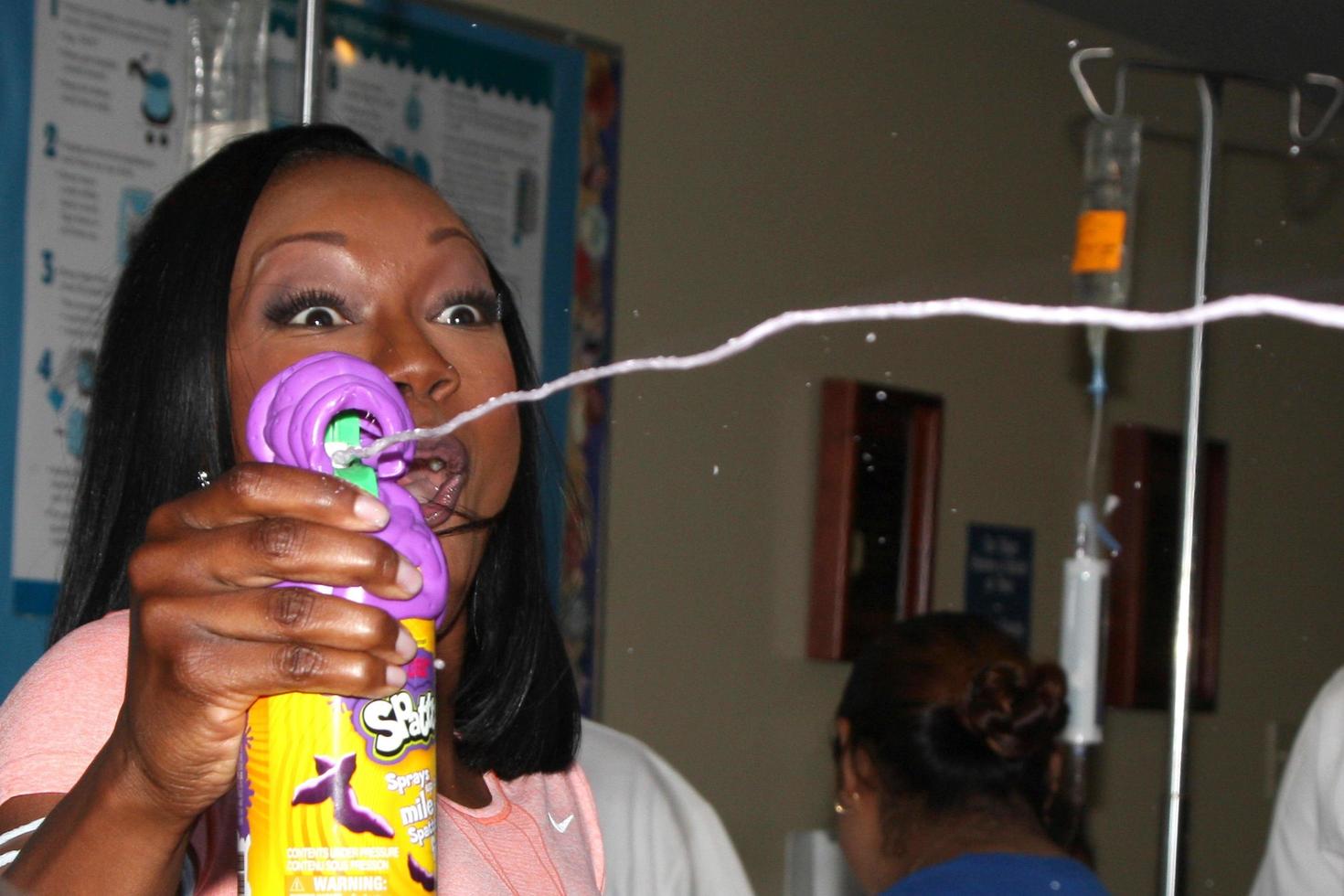 LOS ANGELES, SEP 16 - Carmelita Jeter at the Stars 4 Smiles , celebs visiting children at hospital at Harbor-UCLA Medical Center on September 16, 2014 in Torrance, CA photo