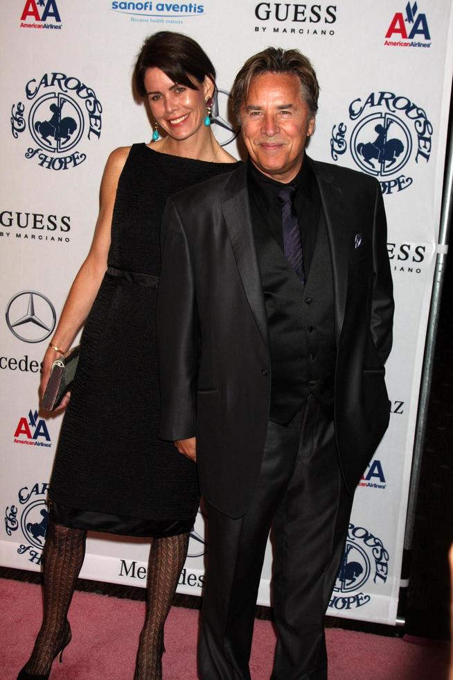 LOS ANGELES, OCT 23 - Don Johnson arrives at the 2010 Carousel of Hope Ball at Beverly HIlton Hotel on October 23, 2010 in Beverly Hills, CA photo