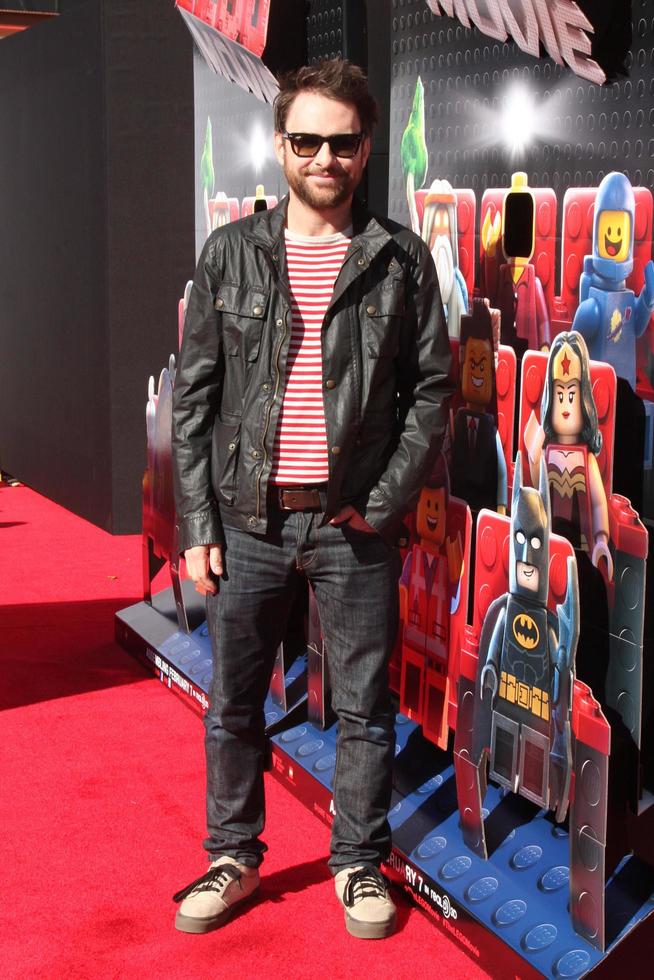 LOS ANGELES, FEB 1 - Charlie Day at the Lego Movie Premiere at Village Theater on February 1, 2014 in Westwood, CA photo