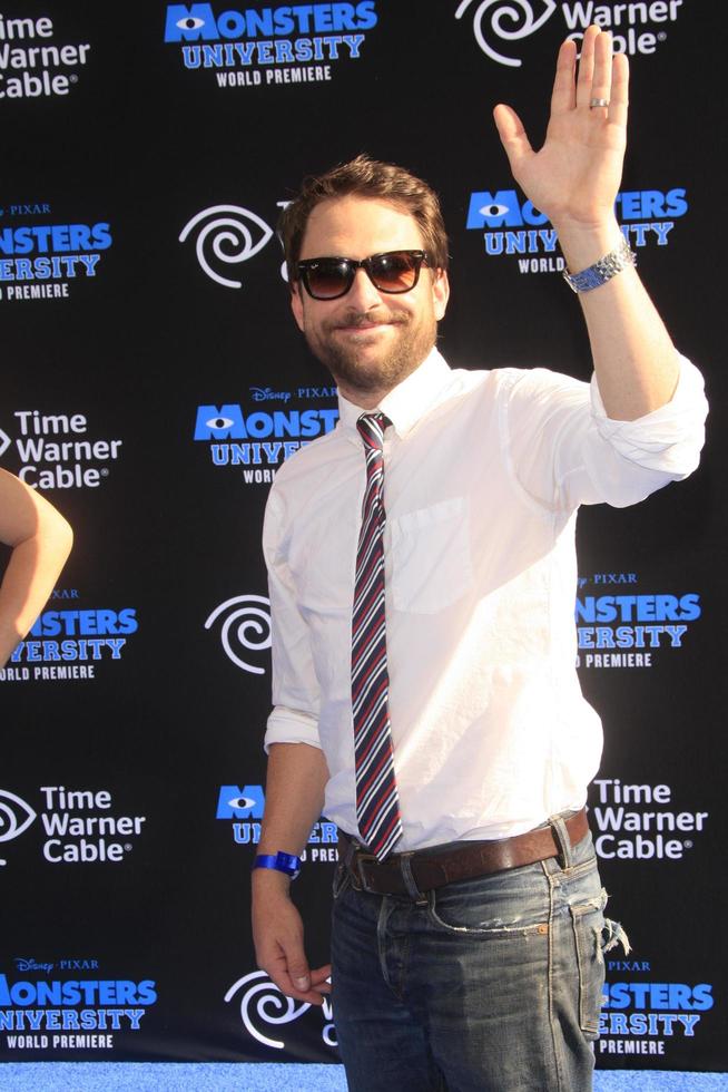 LOS ANGELES, JUN 17 - Charlie Day at the Monsters University Premiere at El Capitan Theater on June 17, 2013 in Los Angeles, CA photo