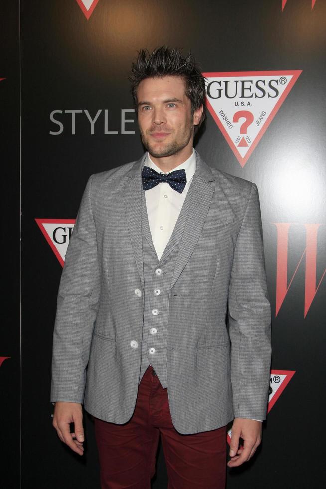 LOS ANGELES, JAN 8 - Charlie Weber at the W Magazine and GUESS Event at Laurel Hardware on January 8, 2013 in West Hollywood, CA photo