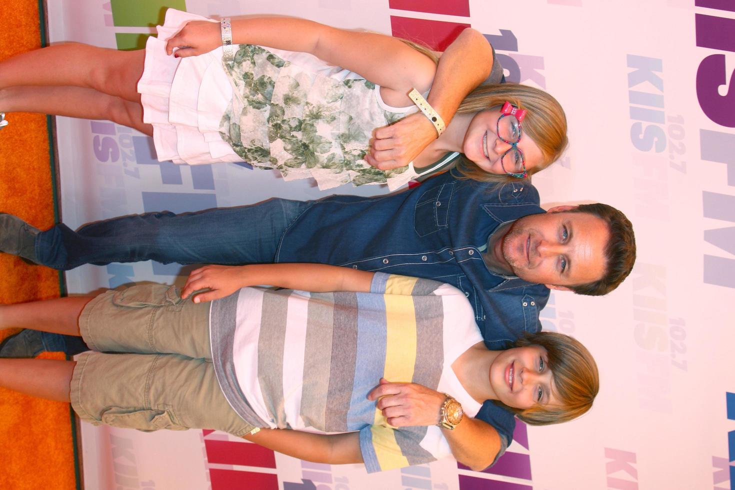 LOS ANGELES, MAY 11 - Chris Harrison, his children attend the 2013 Wango Tango concert produced by KIIS-FM at the Home Depot Center on May 11, 2013 in Carson, CA photo