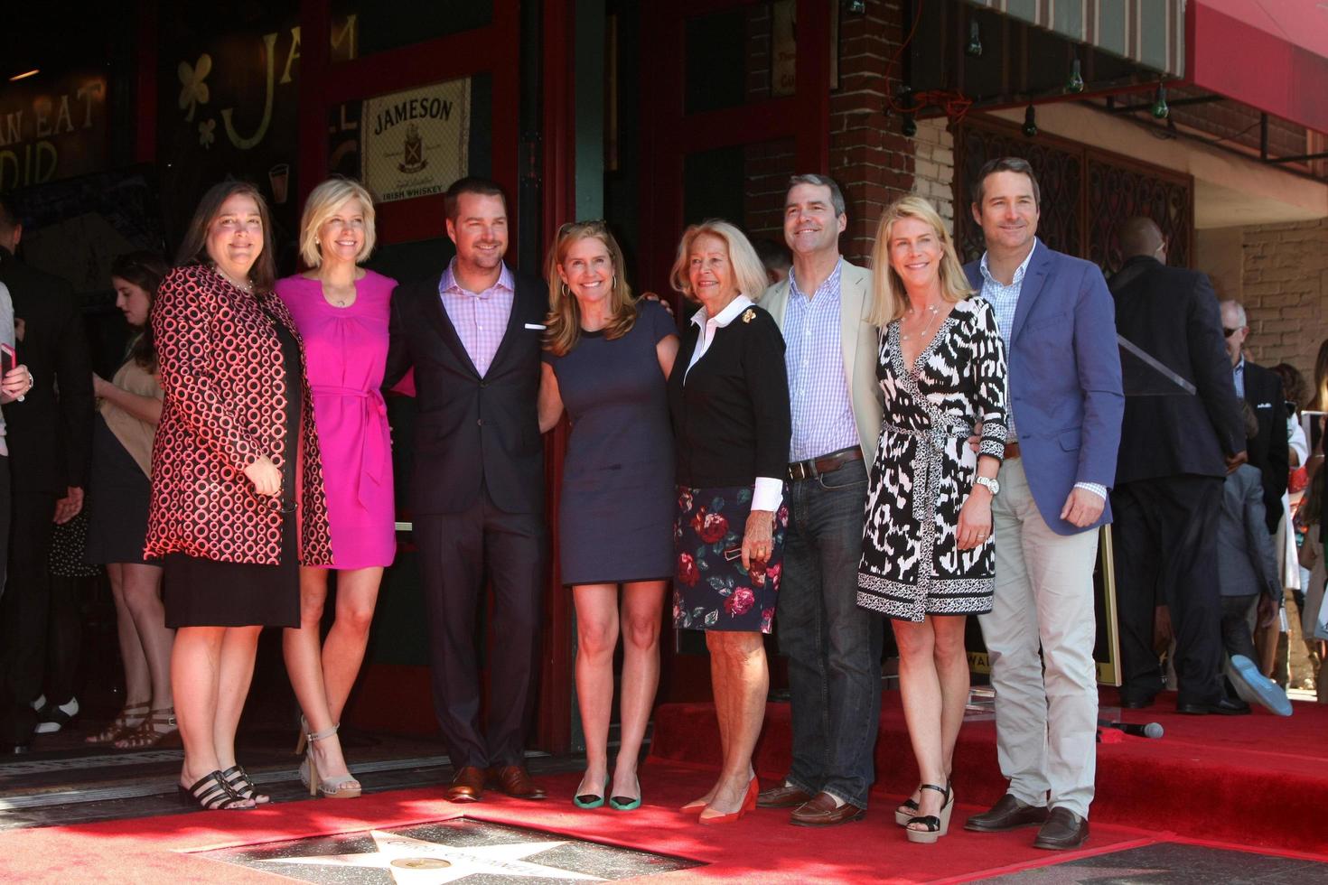 LOS ANGELES, MAR 5 - Chris O Donnell, Siblings, Mother Julie Ann Rohs von Brecht O Donnell at the Chris O Donnell Hollywood Walk of Fame Star Ceremony at the Hollywood Blvd on March 5, 2015 in Los Angeles, CA photo