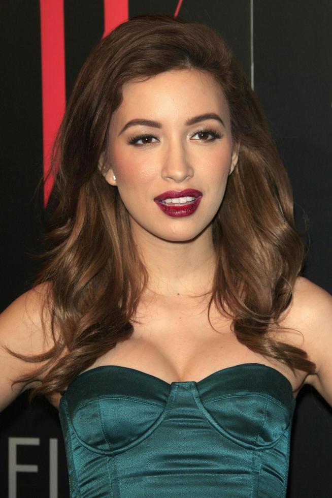 LOS ANGELES, JAN 8 - Christian Serratos at the W Magazine and GUESS Event at Laurel Hardware on January 8, 2013 in West Hollywood, CA photo