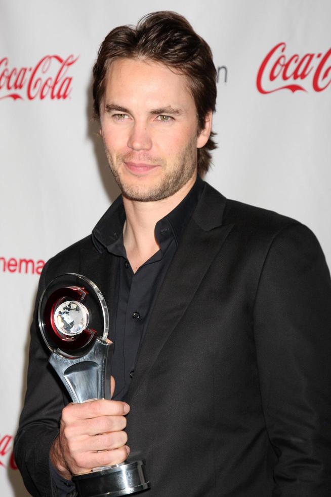 LAS VEGAS, APR 26 - Taylor Kitsch arrives at the CinemaCon 2012 Talent Awards at Caesars Palace on April 26, 2012 in Las Vegas, NV photo