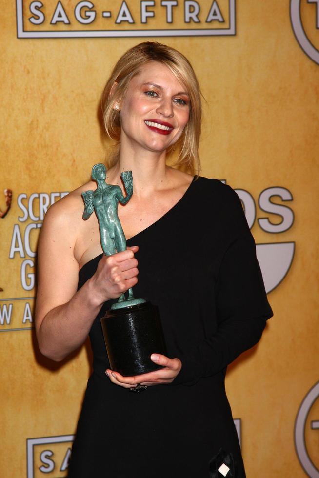 LOS ANGELES, JAN 27 - Claire Danes pose in the press room at the 2013 Screen Actor s Guild Awards at the Shrine Auditorium on January 27, 2013 in Los Angeles, CA photo