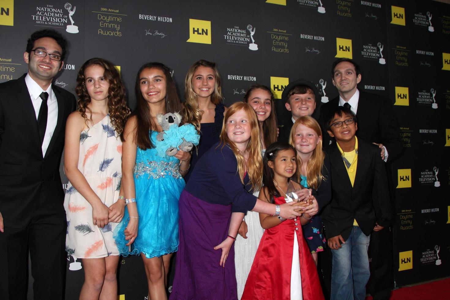 LOS ANGELES, JUN 23 - Kids React, Winner of Best Viral Video Series in the Press Room of the 2012 Daytime Emmy Awards at Beverly Hilton Hotel on June 23, 2012 in Beverly Hills, CA photo