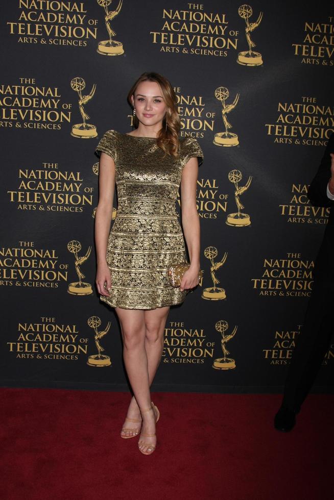 LOS ANGELES, FEB 24 - Hunter King at the Daytime Emmy Creative Arts Awards 2015 at the Universal Hilton Hotel on April 24, 2015 in Los Angeles, CA photo